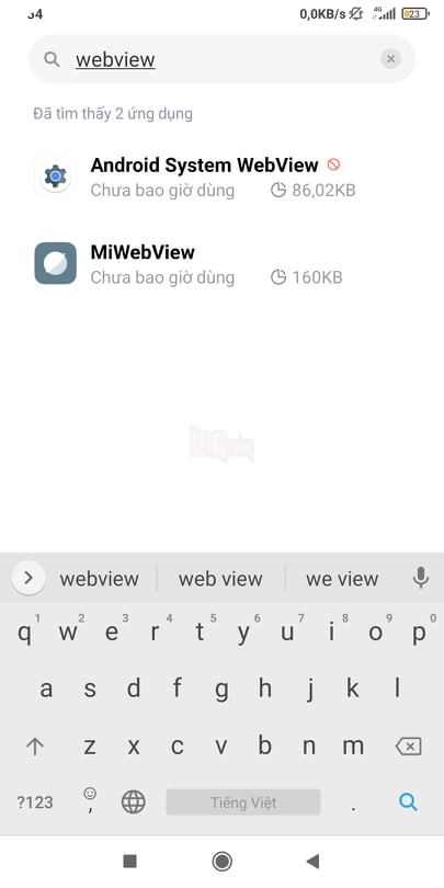 Hướng dẫn cách sửa lỗi MSA tiếp tục dừng trên Xiaomi và Android đơn giản nhất 5