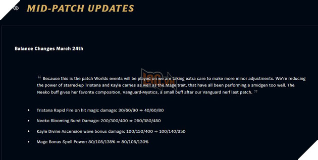 DTCL: Chi tiết bản cập nhật 11.6b - Nerf gấp Tristana, Kayle và Pháp Sư 2