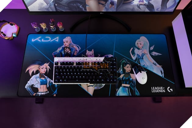 K/da Collection - Bộ sưu tập thiết bị chơi game đầu tiên của Logitech G đăng ký bản quyền chính thức từ liên minh huyền thoại đã xuất hiện 6