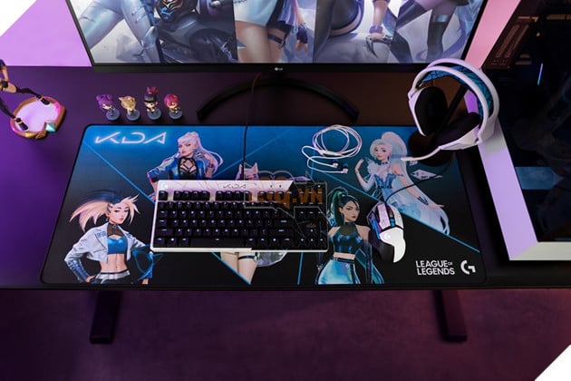 K/da Collection - Bộ sưu tập thiết bị chơi game đầu tiên của Logitech G đăng ký bản quyền chính thức từ liên minh huyền thoại đã xuất hiện 2