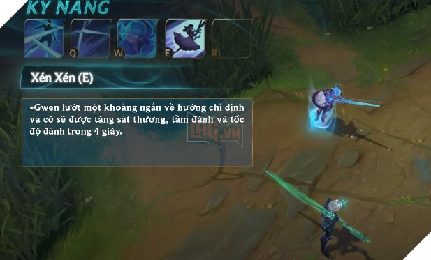 LMHT: Chi tiết bộ kĩ năng của Gwen: Nữ Sát thủ Pháp sư dồn sát thương bá đạo 8