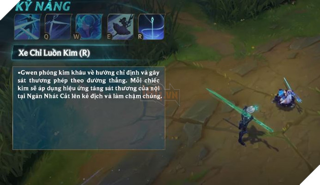 LMHT: Chi tiết bộ kĩ năng của Gwen: Nữ Sát thủ Pháp sư dồn sát thương bá đạo 10