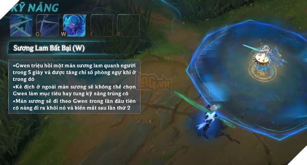 LMHT: Chi tiết bộ kĩ năng của Gwen: Nữ Sát thủ Pháp sư dồn sát thương bá đạo 6