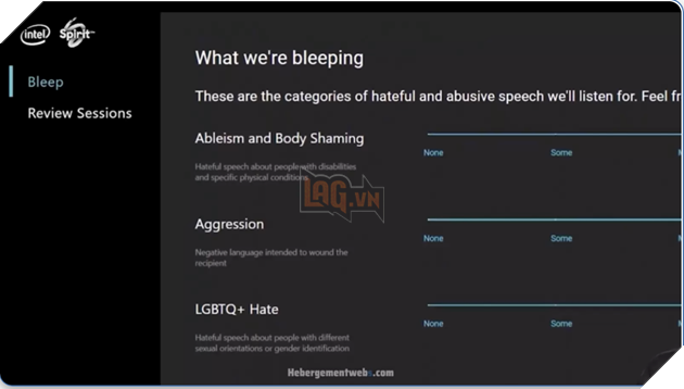 Intel sắp ra mắt phần mềm Bleep dựa trên Ai, hỗ trợ lọc ngôn ngữ khó nghe khi chat voice 2