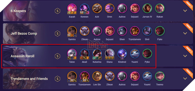 Đấu Trường Chân Lý: Sát Thủ bất ngờ trỗi dậy, trở thành đội hình siêu mạnh trong bản 11.7