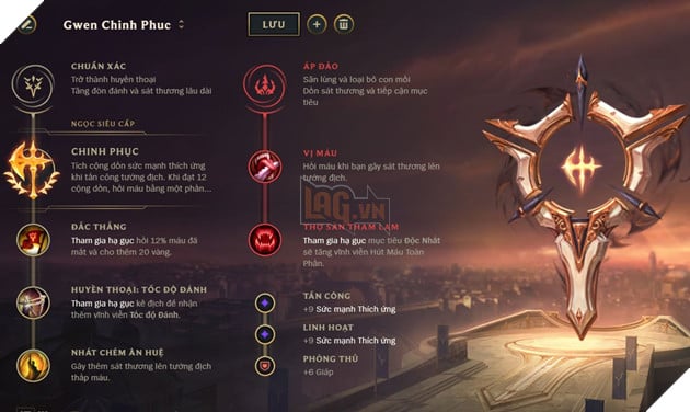 LMHT: Hướng dẫn cách chơi Gwen Đường Giữa và Đường Trên với Bảng ngọc và trang bị mạnh nhất Mùa 11 2