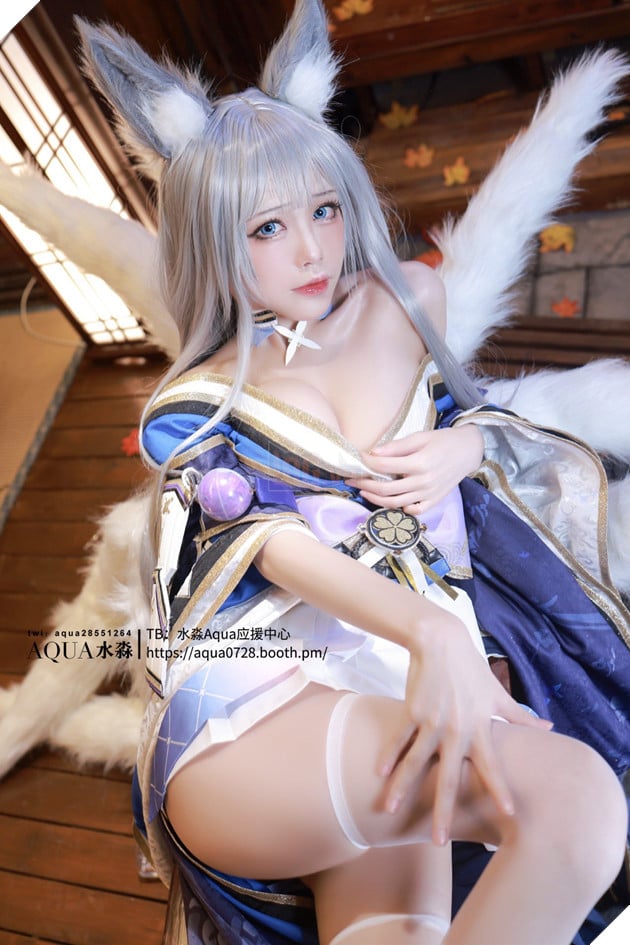 cosplay hồ ly 9 đuôi