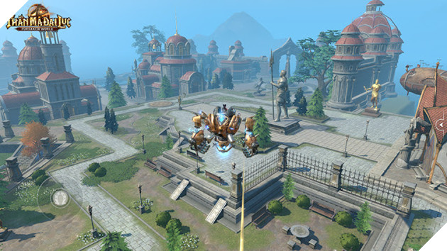 Forsaken World: Thần Ma Đại Lục giới thiệu bản đồ đẹp đến từng centimet 4