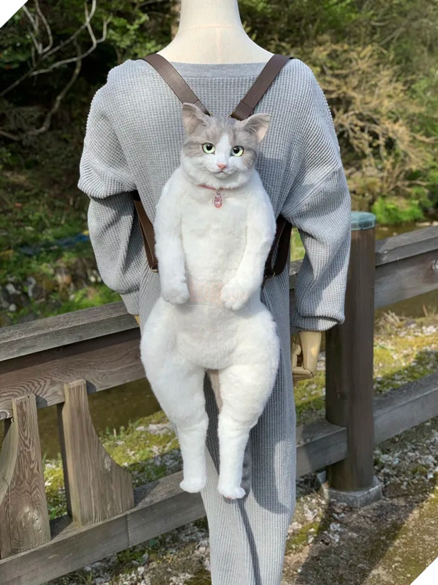 Cộng đồng mạng cười thích thú với chiếc túi với ngoại hình giống y như mèo thật 2