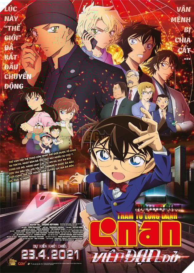 Thám tử lừng danh Conan: Viên đạn đỏ