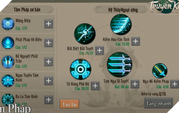 VLTK 1 Mobile: Dân cày chay nên chọn hệ phái nào?