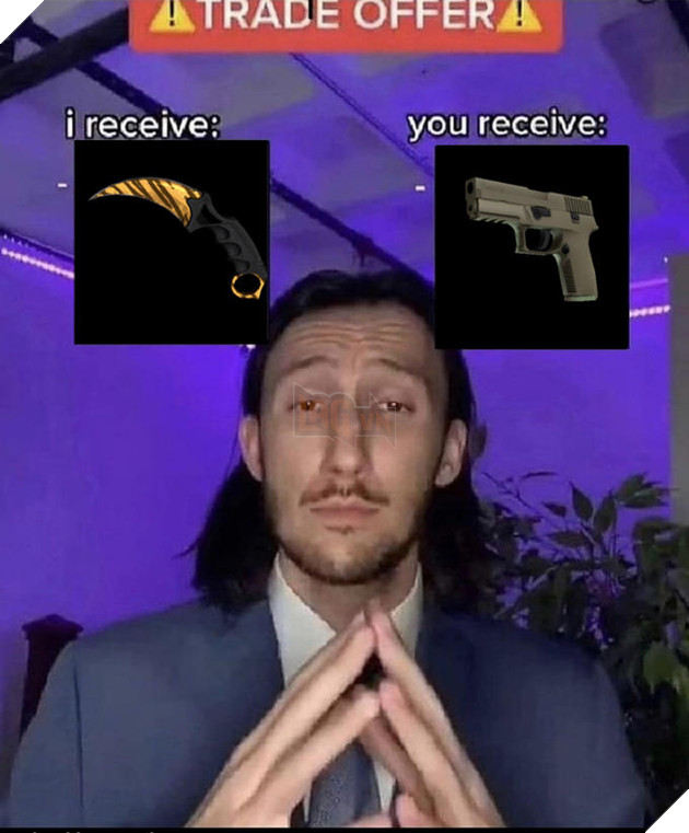 Meme Trade Offer, Trade Request và Trao Đổi là gì? Mẫu meme cực hot trên Tik Tok 12