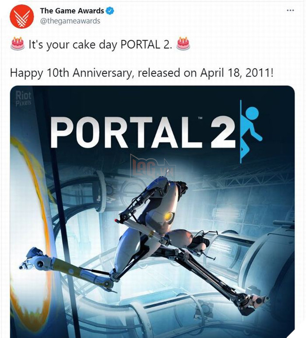 Cùng dân cư mạng đón chào sinh nhật 10 tuổi của Portal 2