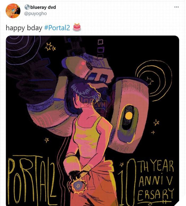 Cùng dân cư mạng đón chào sinh nhật 10 tuổi của Portal 2 2