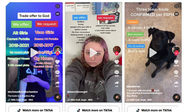 Meme Trade Offer, Trade Request và Trao Đổi là gì? Mẫu meme cực hot trên Tik Tok 3