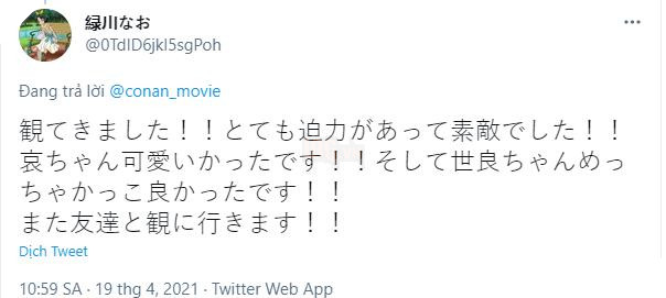 review conan viên đạn đỏ