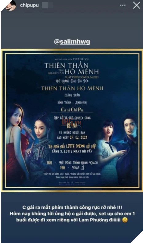 Trái với quảng cáo, Chi Pu vắng mặt tại cả họp báo lẫn không hát nhạc phim Thiên thần hộ mệnh: Nghi vấn xích mích? 4