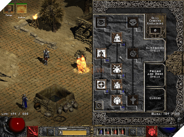 Diablo 2 Resurrected: Các hướng phát triển cho người chơi hệ Necromancer 9