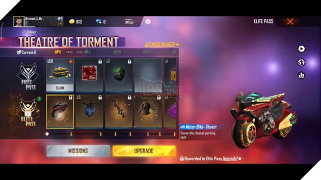 Free Fire Elite Pass Season 36: Phần thưởng, Thời gian phát hành và hơn thế nữa 3