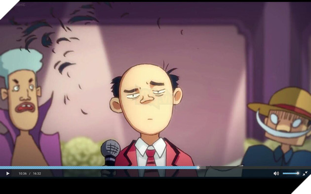 Caught a quick reference in a Chinese anime (Scissors Seven) : OnePiece