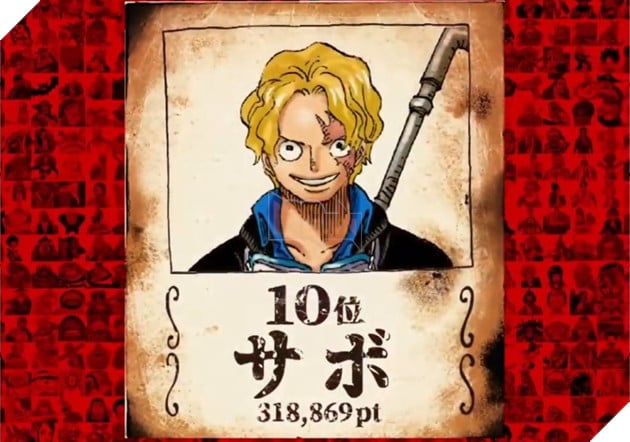 bảng xếp hạng 10 nhân vật one piece được yêu thích nhất