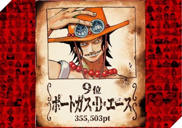 bảng xếp hạng nhân vật one piece được yêu thích nhất