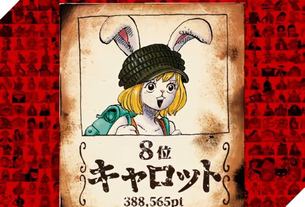 bảng xếp hạng nhân vật one piece được yêu thích nhất