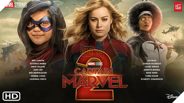 Captan Marvel 2: Giải mã ý nghĩa tựa đề chính thức The Marvels 2