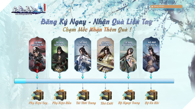 Game PC bom tấn 2021 Cổ Kiếm Kỳ Đàm Online đã mở đăng ký sớm