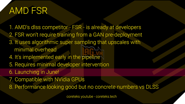 Đối thủ DLSS của AMD, Siêu độ phân giải FidelityFX, được cho là sẽ ra mắt vào tháng tới 2