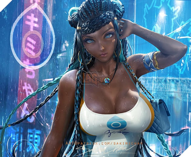 fanart pokemon nessa