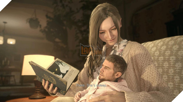 Xuất hiện bản mod ghép đầu của Chris Redfield vào em bé Rose cực hài hước trong Resident Evil Village 3