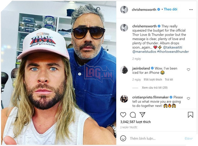 Nam diễn viên người Úc giấu tên chia sẻ poster Thor: Love & Thunder phiên bản con nhà nghèo 2