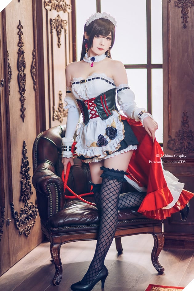 hot girl cosplay hầu gái