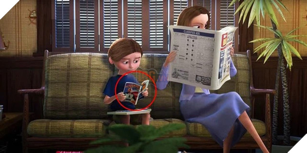 Loạt Easter Egg cực tinh tế được giấu kĩ trong các phim hoạt hình Pixar P1  2