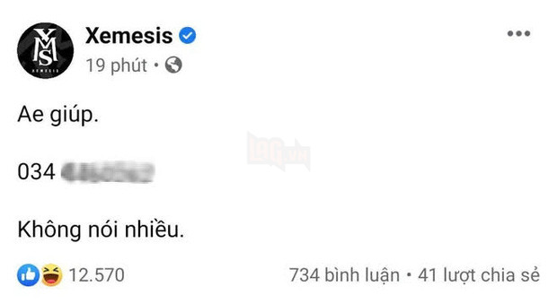 Vợ chồng Xemesis và Xoài Non kêu cứu cộng đồng mạng vì bị kẻ lạ mặt quấy rối