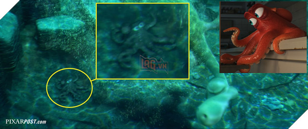 Loạt Easter Egg cực tinh tế được giấu kĩ trong các phim hoạt hình Pixar P2  6