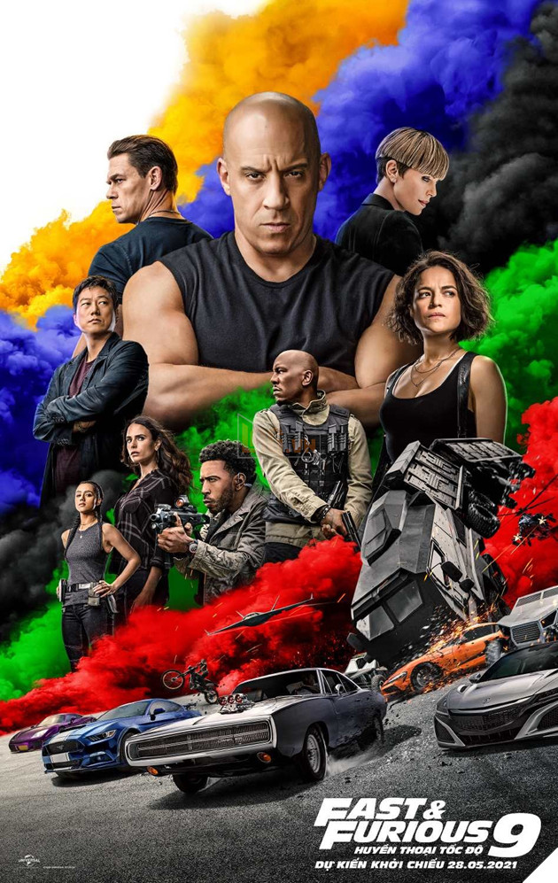 Fast & Furious 9: Đạt doanh thu khủng ngay trong tuần đầu ra rạp giữa mùa dịch