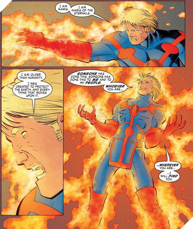 Ikaris trong Eternals là ai mà tự tin muốn lãnh đạo nhóm Avengers? 3