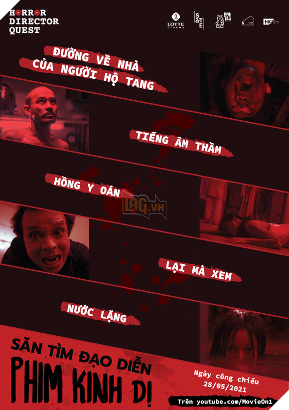 Lần đầu tiên 5 tựa phim kinh dị ngắn Việt Nam được phát hành trực tuyến