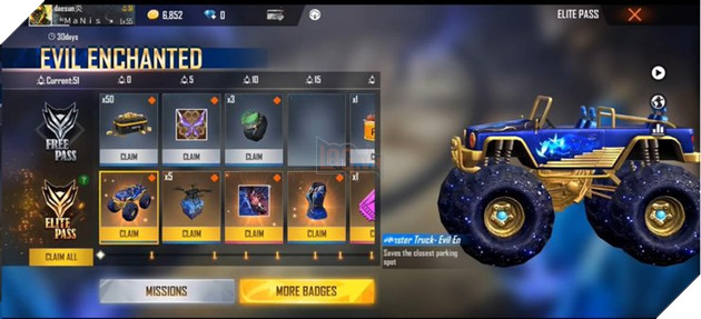 Free Fire Elite Pass Season 37: Mọi thứ bạn cần biết về chủ đề Evil Enchanted 2