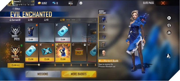 Free Fire Elite Pass Season 37: Mọi thứ bạn cần biết về chủ đề Evil Enchanted 3