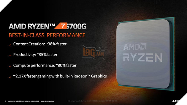AMD công bố APU Ryzen 7 5700G & Ryzen 5 5600G 'Cezanne' cho phân khúc DIY, ra mắt vào ngày 5/8/2021 3