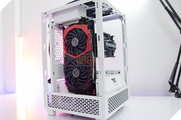 Đánh giá nhanh The Tower 100 White của Thermaltake: Võ case PC nhỏ nhưng có võ  12