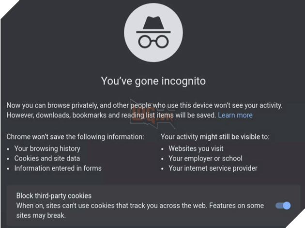 Vì sao Chế độ Ẩn danh và Chế độ riêng tư không được bảo mật?  2