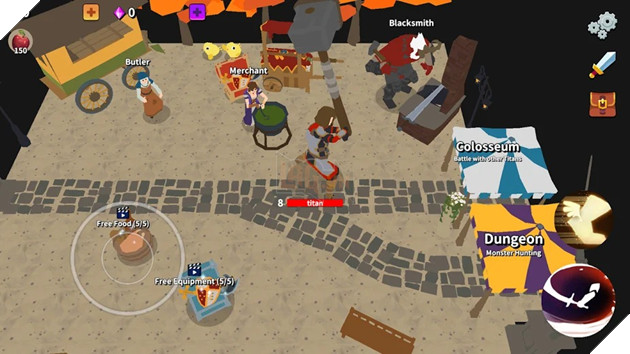 Grow Titan: Idle RPG - Hóa thân thành người khổng lồ và tham gia vào một cuộc chiến không hồi kết 6