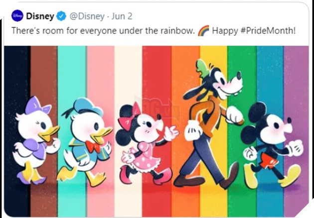 Công khai ủng hộ LGBTQ+, Disney bị chỉ trích đạo đức giả 
