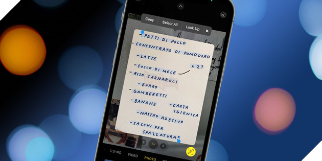 Photos App của Apple trong iOS 15 sẽ cho phép bạn sao chép văn bản trực tiếp từ một hình ảnh 3