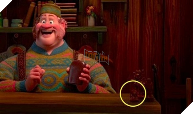 Loạt Easter Egg siêu thú vị trong các phim hoạt hình Disney P2  4