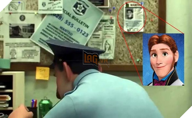 Loạt Easter Egg siêu thú vị trong các phim hoạt hình Disney P2  5